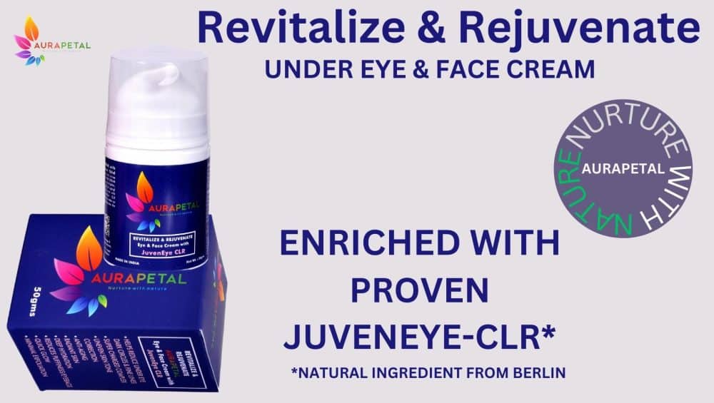 10 in 1 benefits of Aurapetal Eye and Face Cream