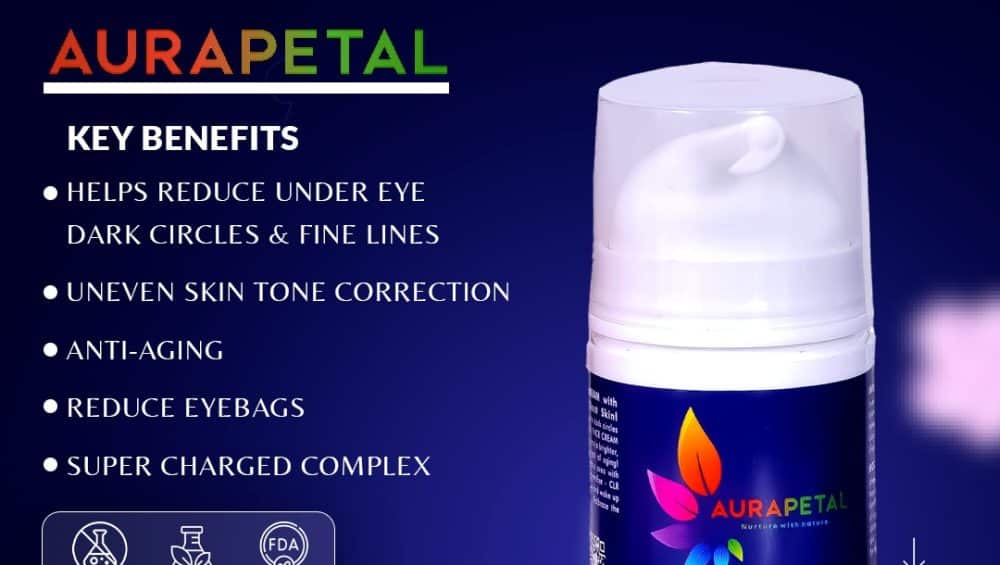 Aurapetal Eye & Face Cream 10 in 1 benefits