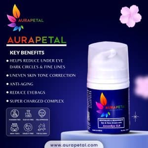 Aurapetal Eye & Face Cream 10 in 1 benefits